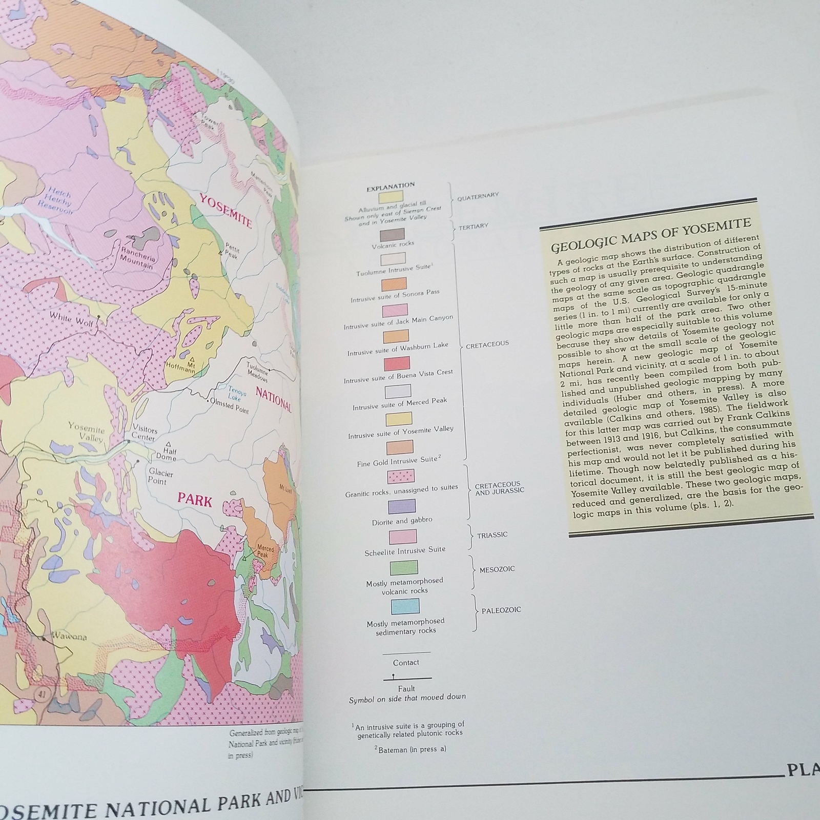 The Geologic Story of Yosemite National Park by N. King Huber 0939666499