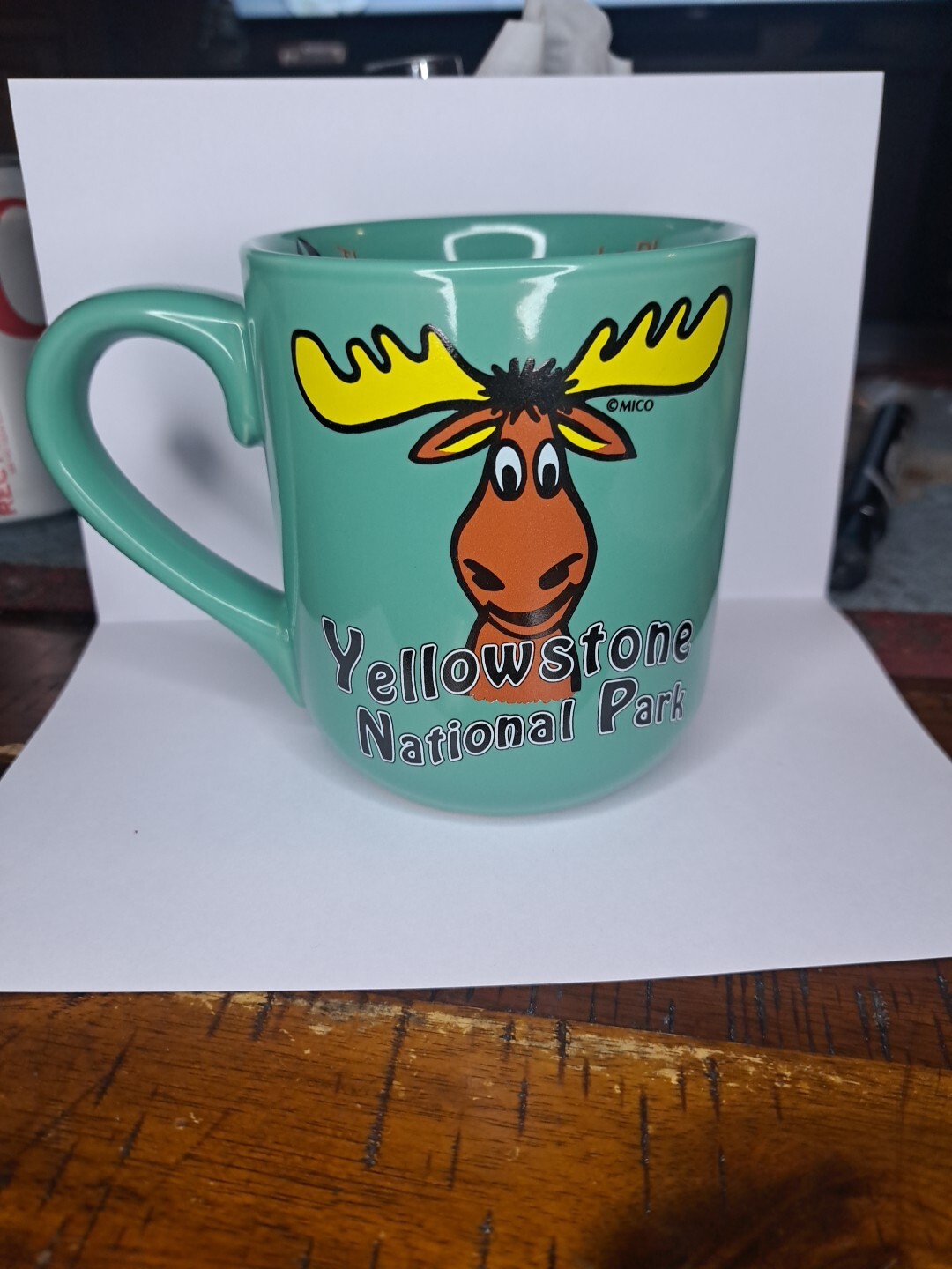 Moosebumps Yellowstone National Park Mug Vintage Moose Adventure Souvenir