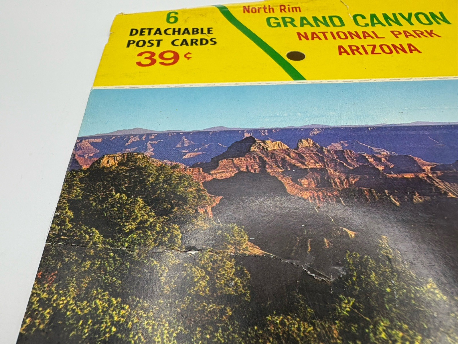 VTG Grand Canyon Nat’l Park Detachable Color Post Cards Set of 6, Unused