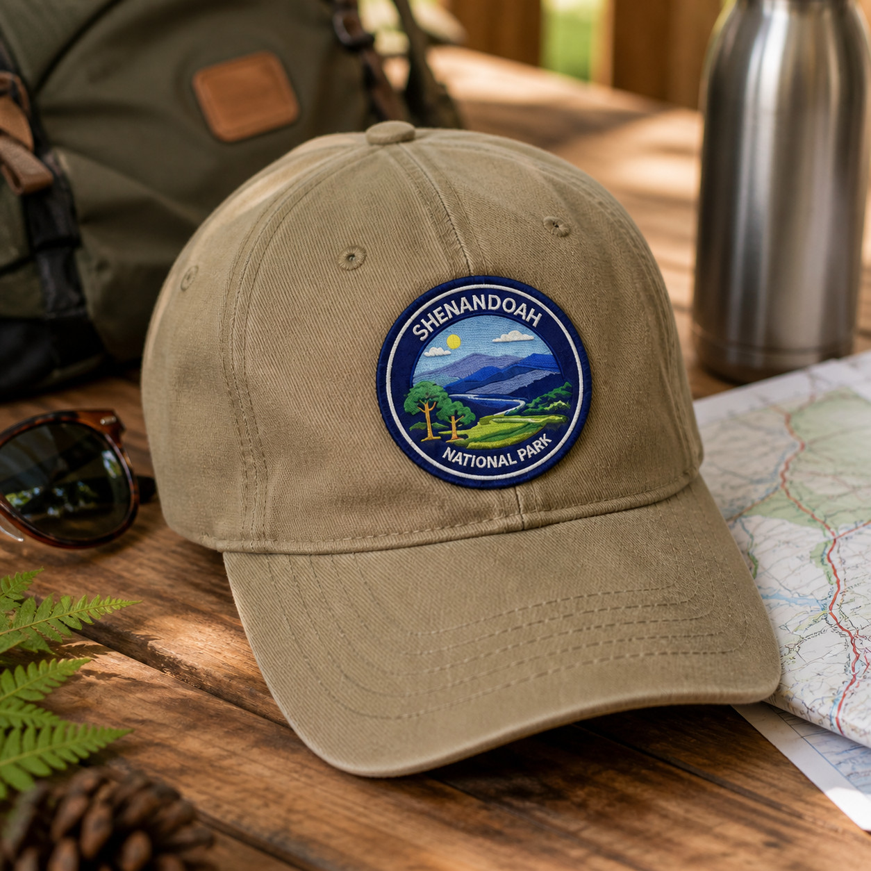 Shenandoah National Park Patch Embroidered Iron On 3″ Virginia Blue Ridge Travel