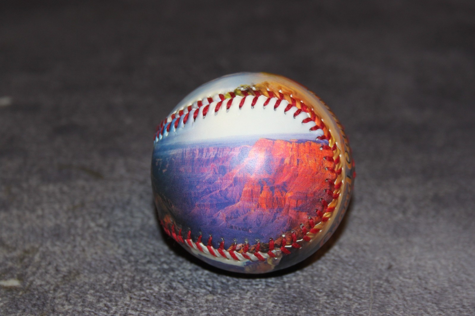 Grand Canyon National Park Souvenir Baseball with Clear Box Case