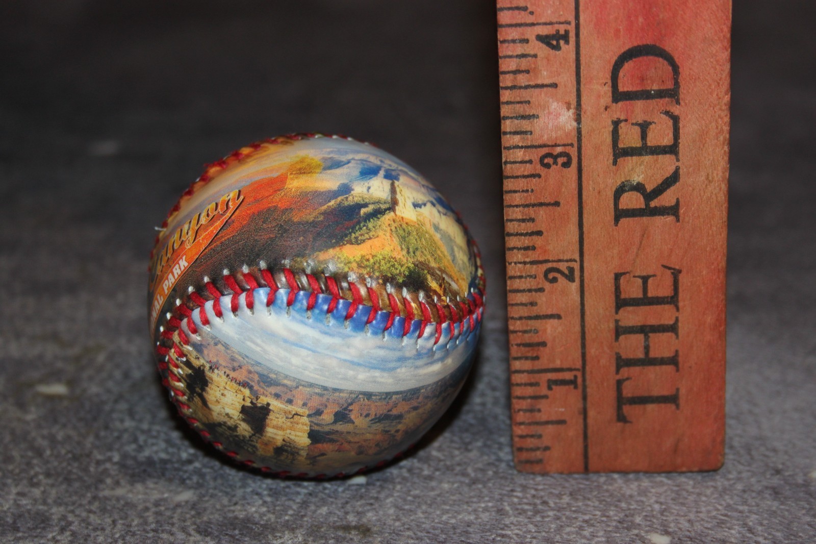 Grand Canyon National Park Souvenir Baseball with Clear Box Case