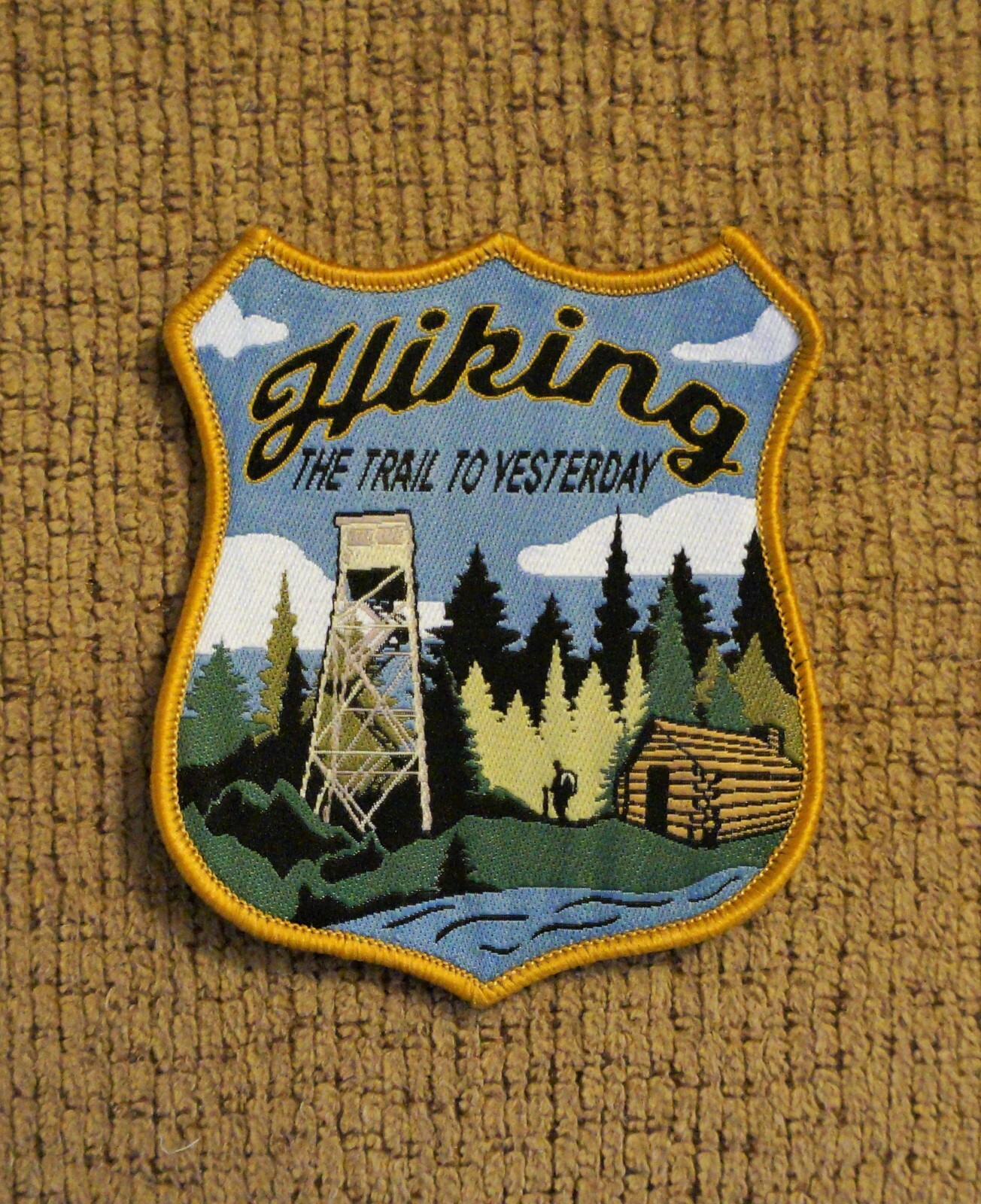 Hiking the trail to yesterday 3″ patch – Fire tower – Adirondacks