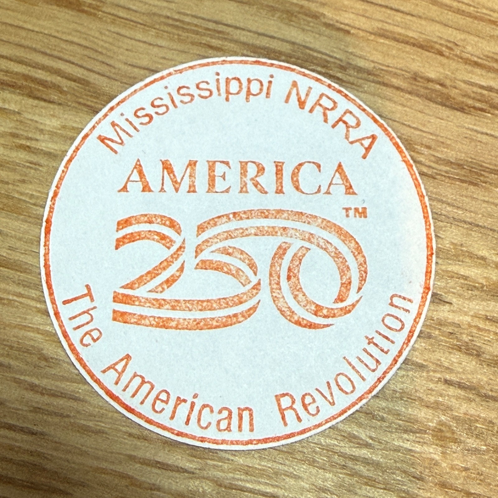 Mississippi NRRA America 250 National Park Passport Stamp