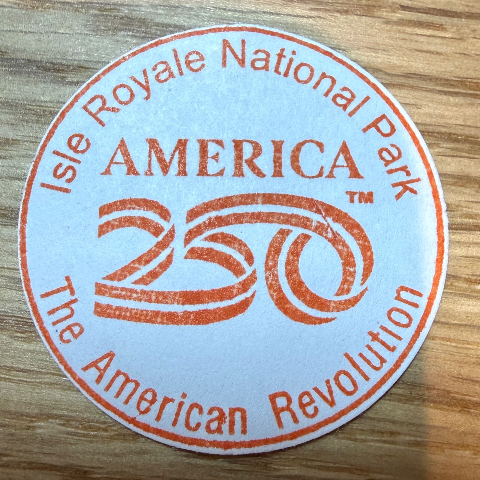 Isle Royale National Park America 250 National Park Passport Stamp