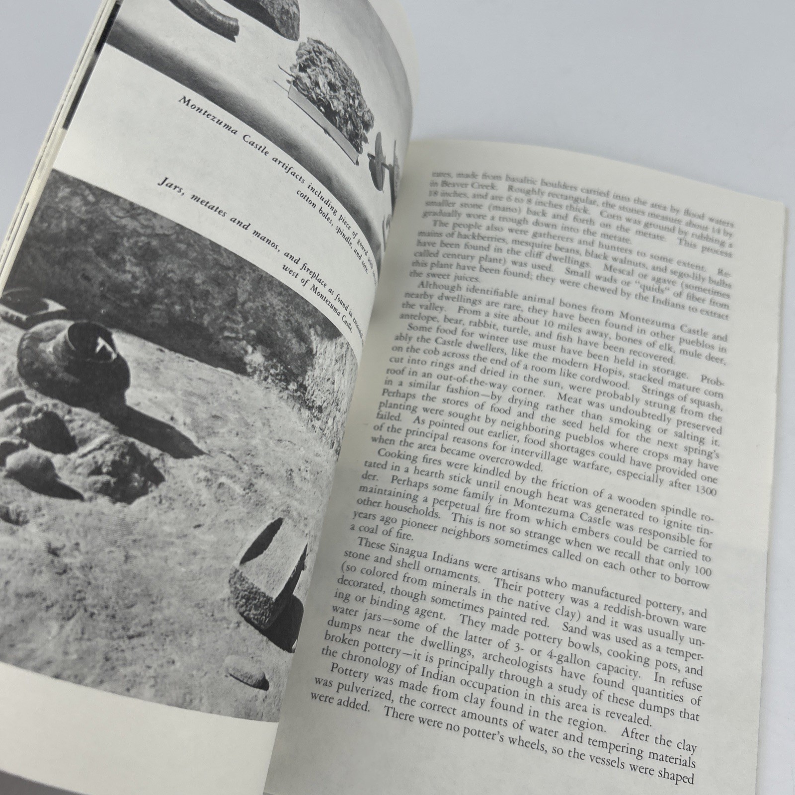 1961 MONTEZUMA CASTLE NATIONAL MONUMENT National Park 1 Handbook & 1 Trail Guide