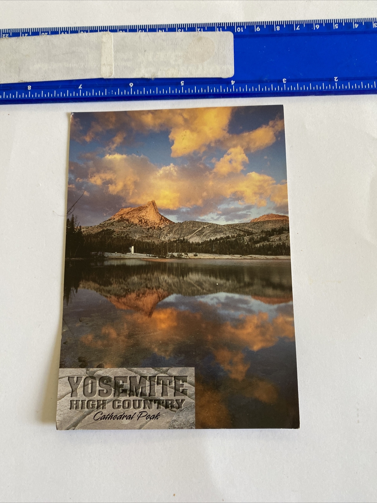 Postcard Yosemite High Country Cathedral Peak 21A-391A