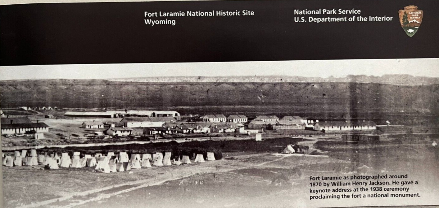 2026 FORT LARAMIE NHS – Wyoming NATIONAL PARK SERVICE UNIGRID BROCHURE/MAP New