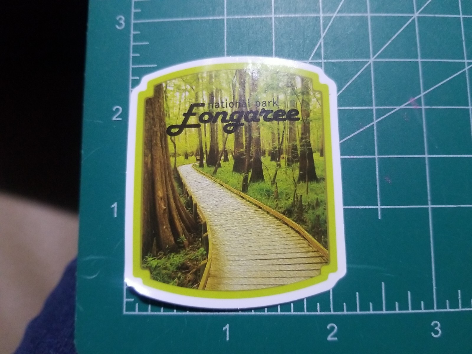 Fongaree National Park Vinyl Sticker / Decal. Waterproof 2″ X 2.5″