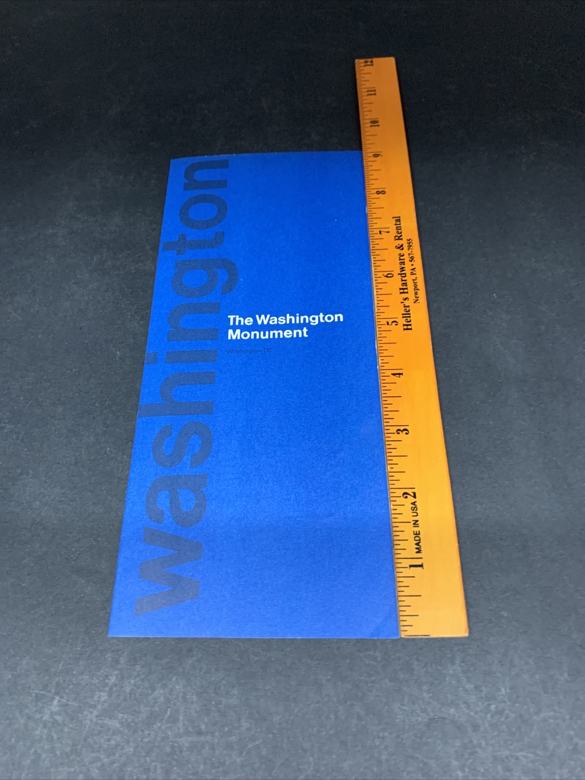 VINTAGE WASHINGTON DC, The Washington Monument BROCHURE 1969
