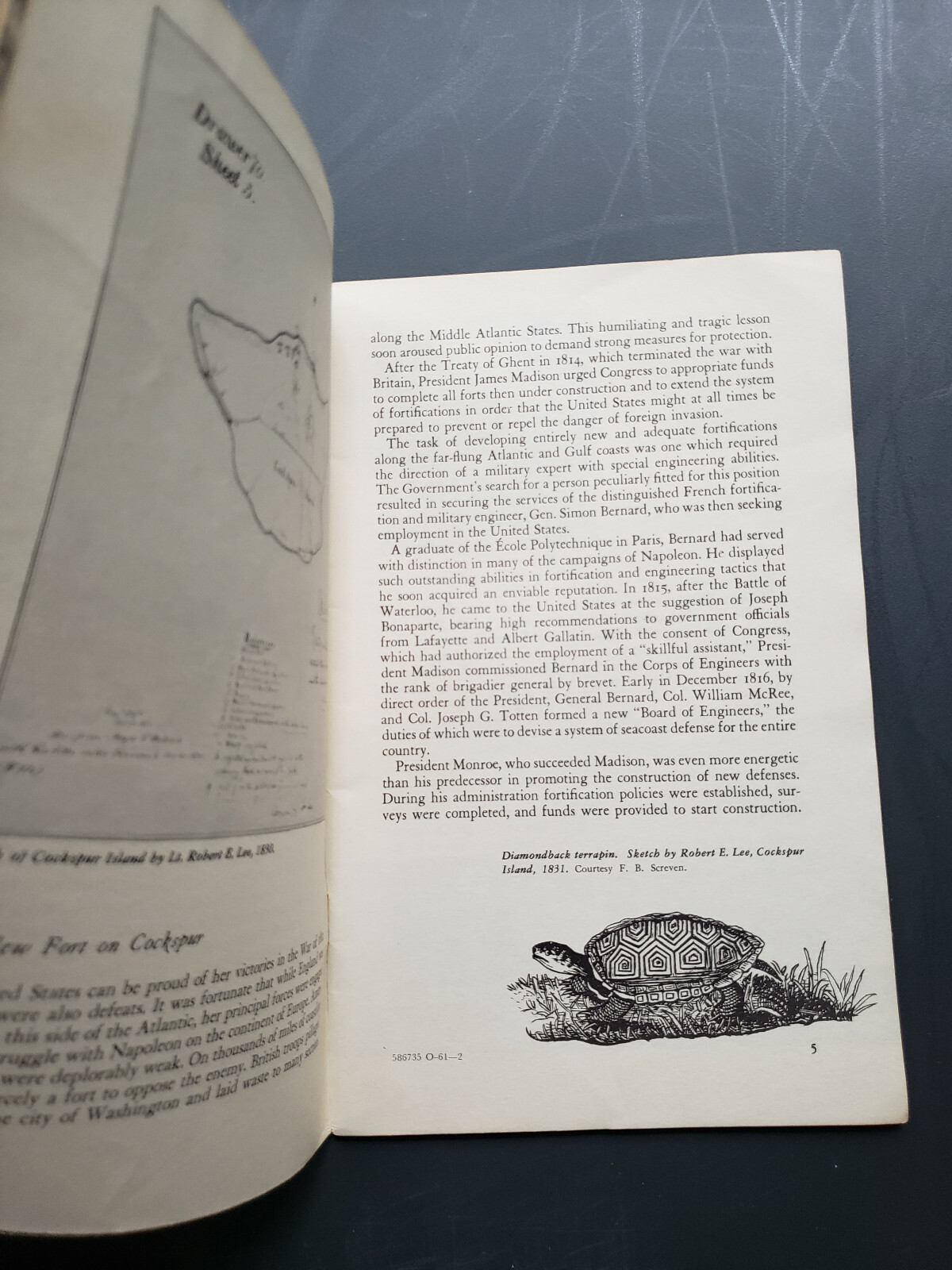 1954 Fort Pulaski Tourist Booklet National Park Service Historical Hndbk No. 18