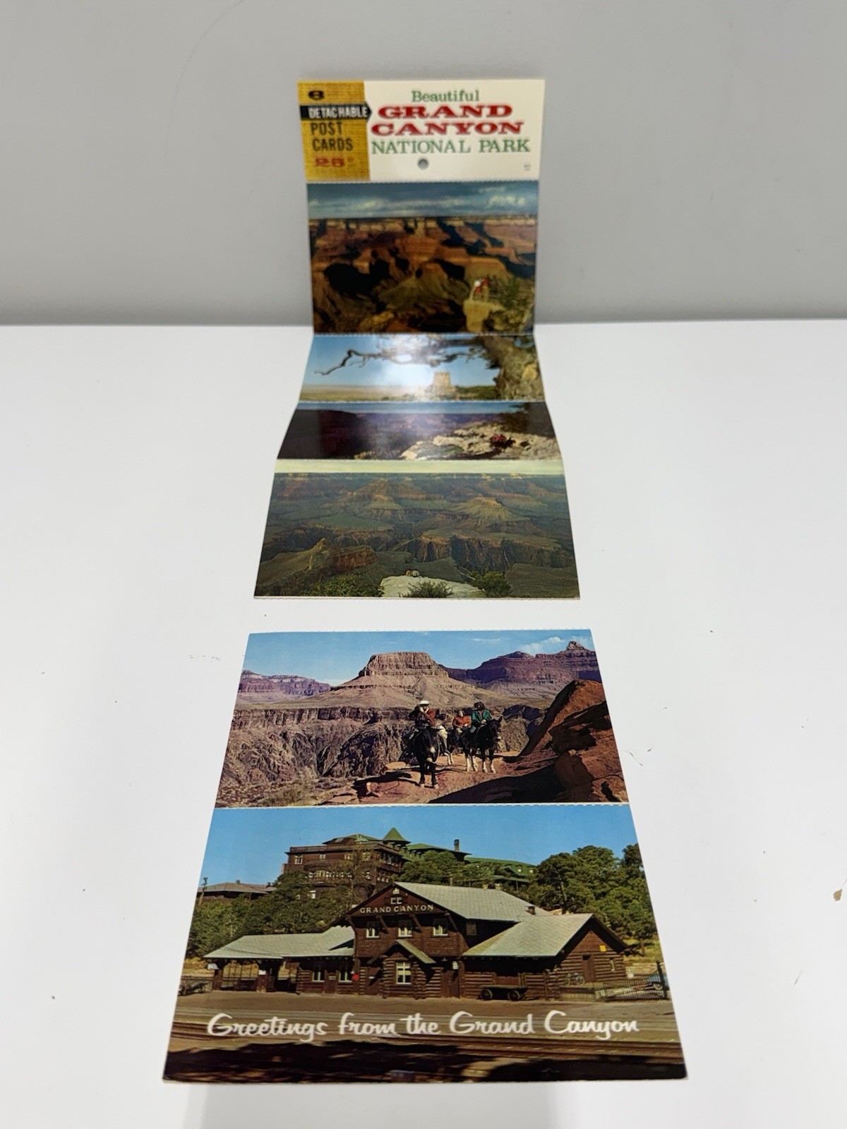 VTG Grand Canyon Nat’l Park Detachable Color Post Cards Set of 6, Unused