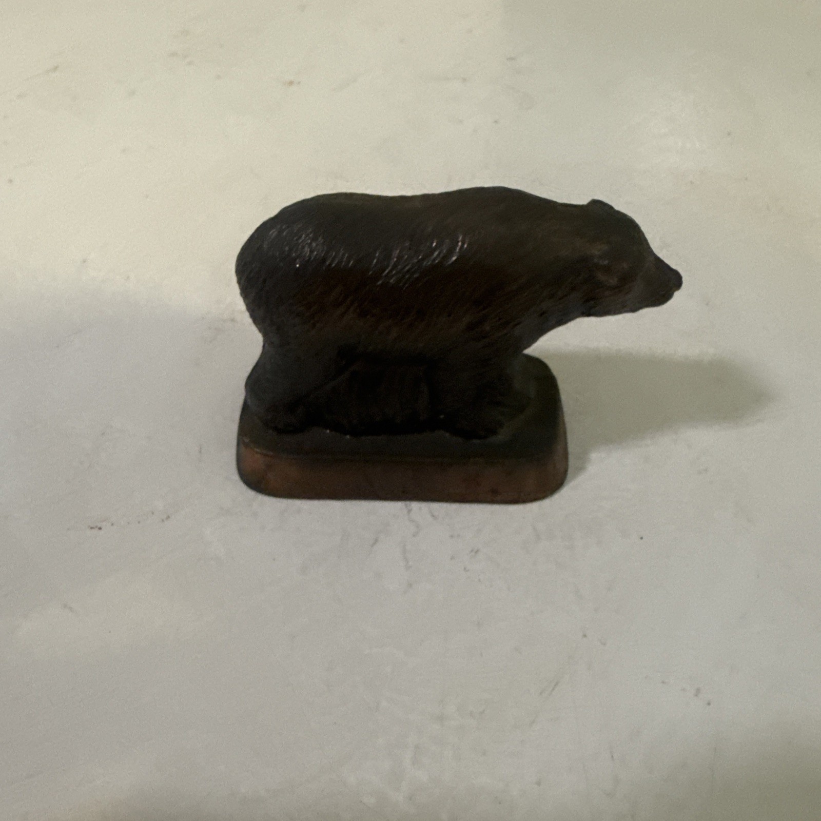 Vintage Canada Grizzly Bear Souvenir Copper Made in Japan