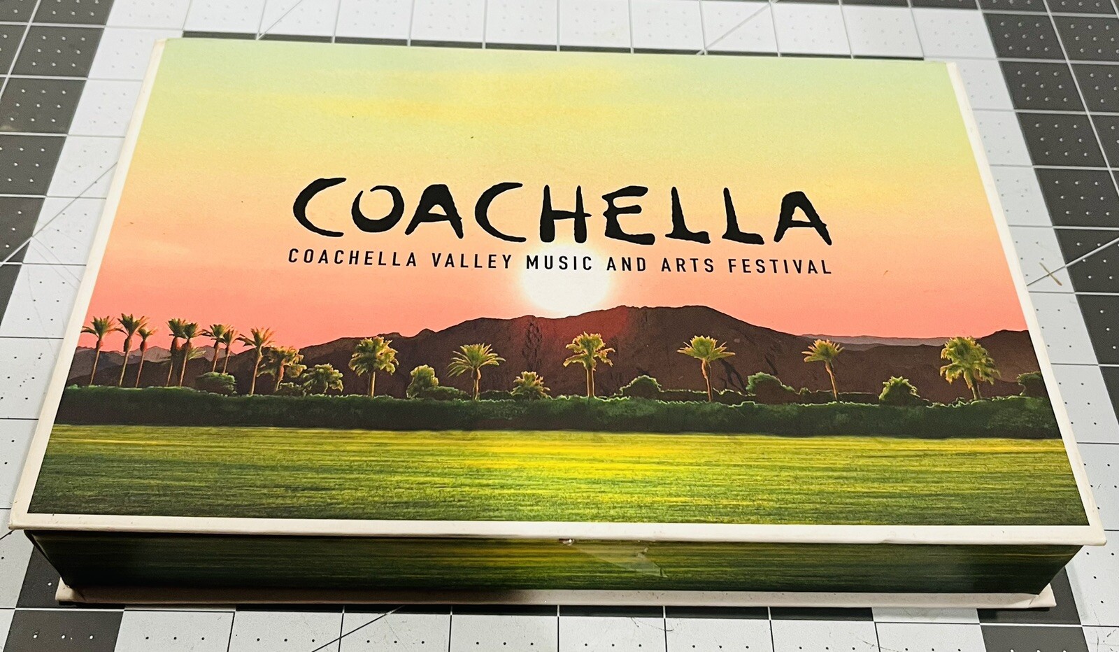 Coachella 2017 Weekend 2 Keepsake Shadowbox W/ Calendar, Misc Swag, No Ticket