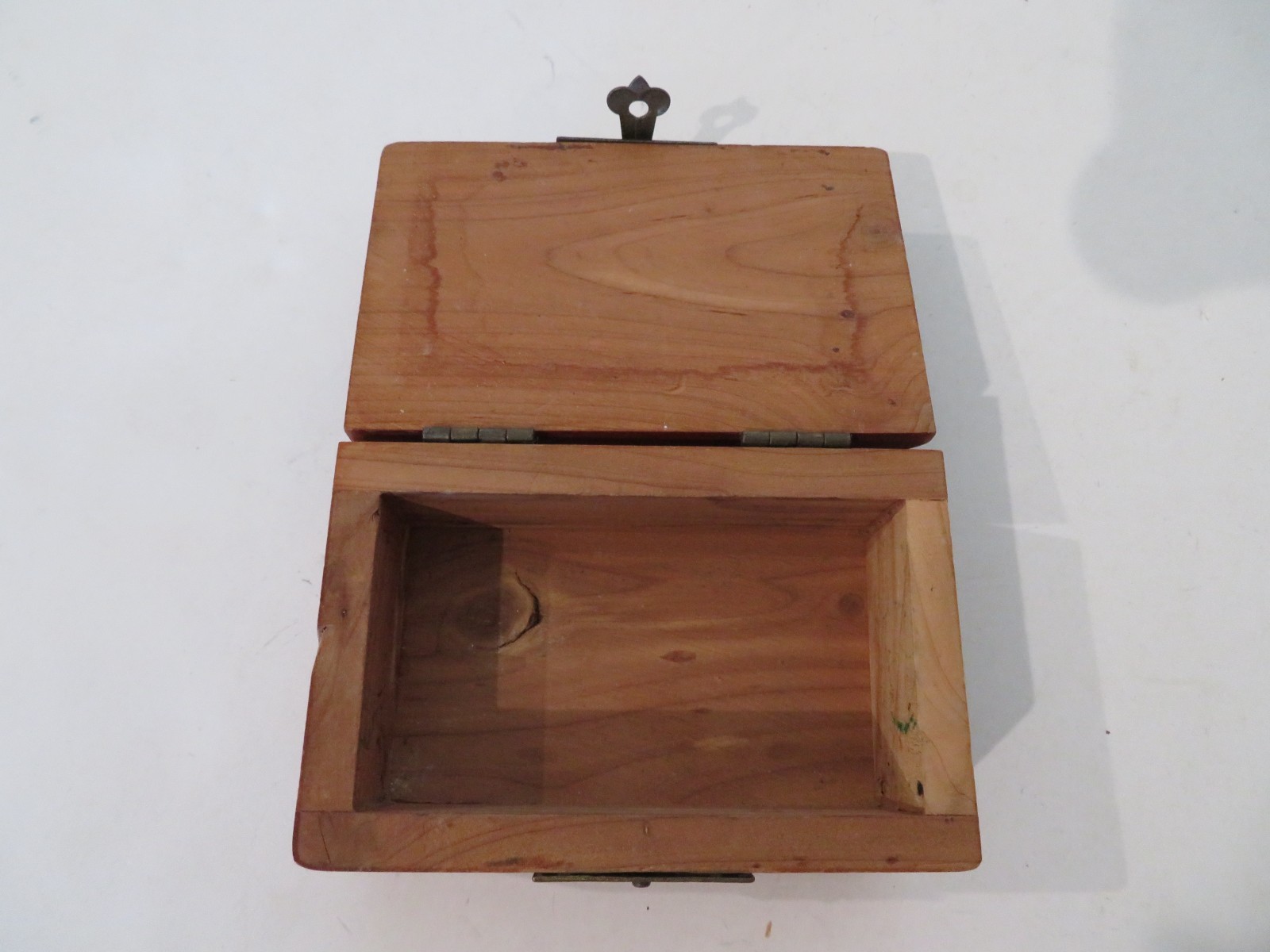Vintage Lassen National Park Souvenir Cedar Mini Box – Cal. is Pre 1963 –