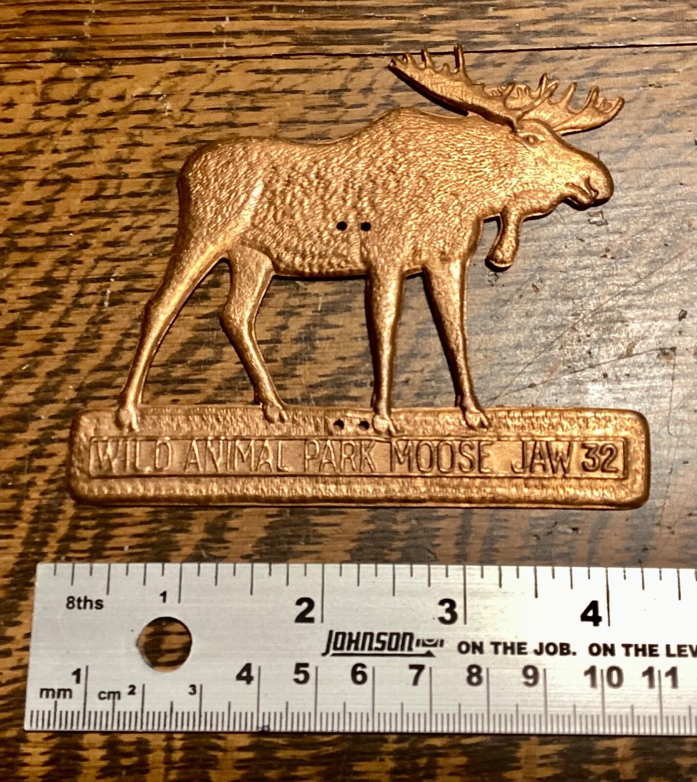 Scarce 1932 Wild Animal Park Moose Jaw Parks Pass