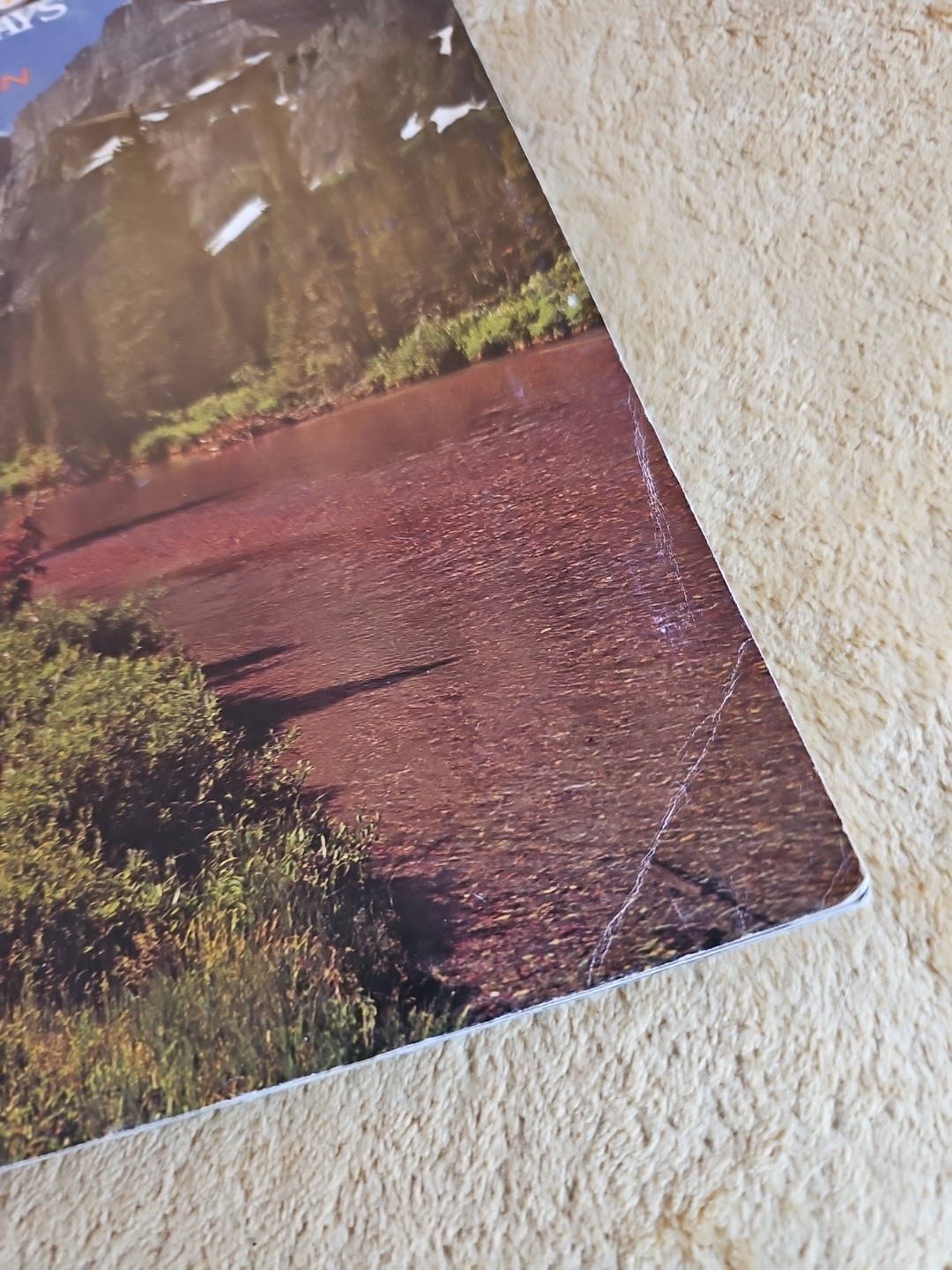 National Parkways Guide To Glacier & Waterton Lakes National Parks Vintage 1974