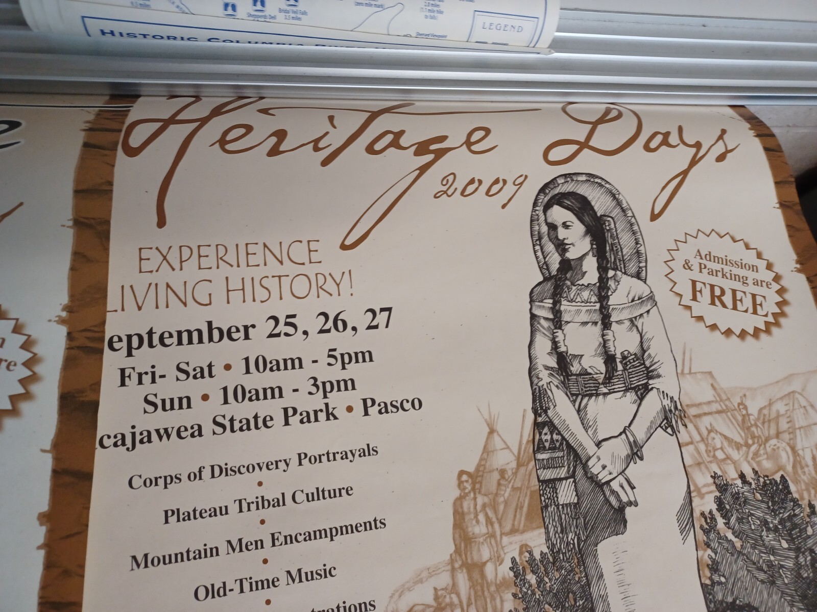 Sacajawea State Park Heritage Festival Posters 2009 2011 18″ x 24″