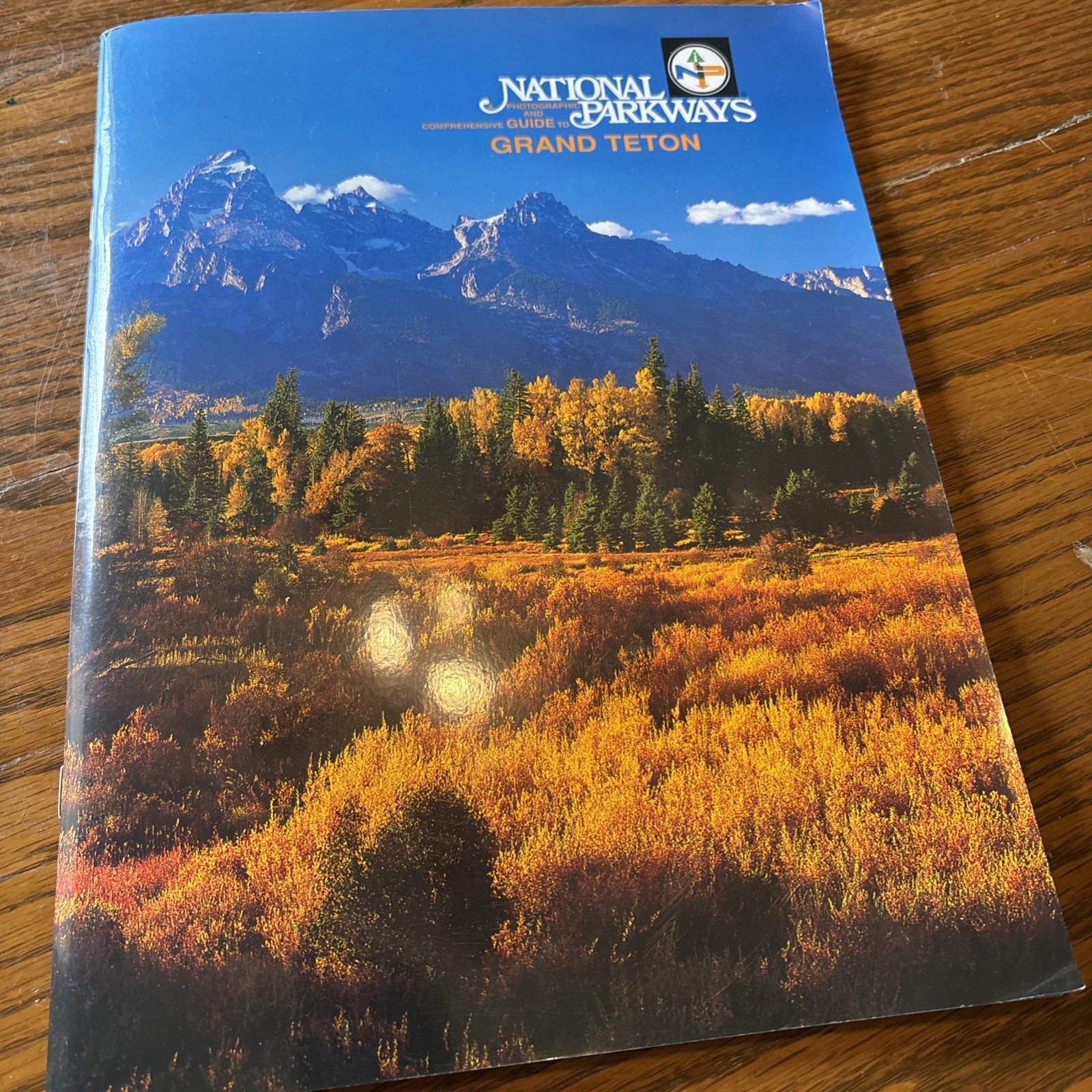 NATIONAL PARKWAYS GRAND TETON Softcover Book Michael Yandell 1976 Photos