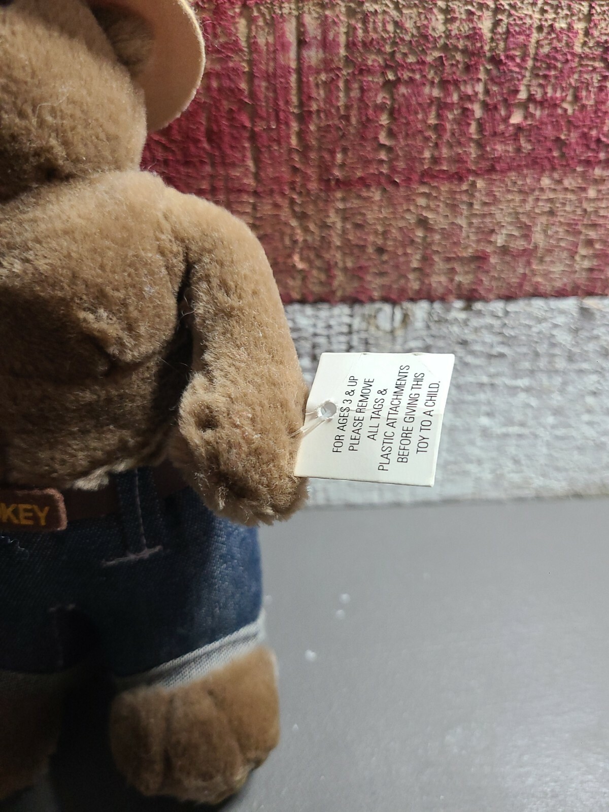 Vintage Smoky The Bear Plush. Kids Preferred Inc.