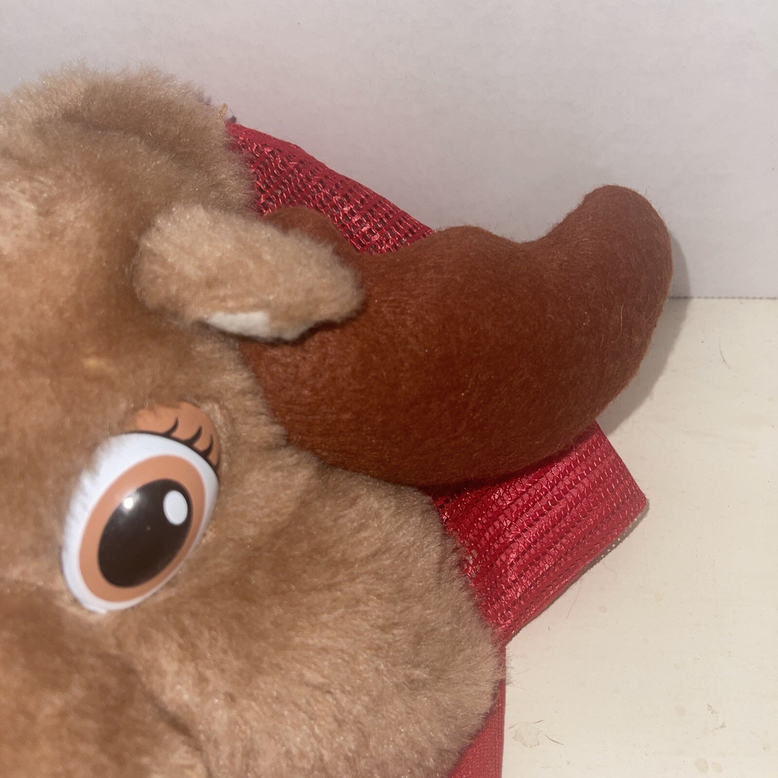 Vintage Hat Dimensional 3D Plush MOOSE REINDEER snapback Hat/Cap 3 West Zoo Mm55