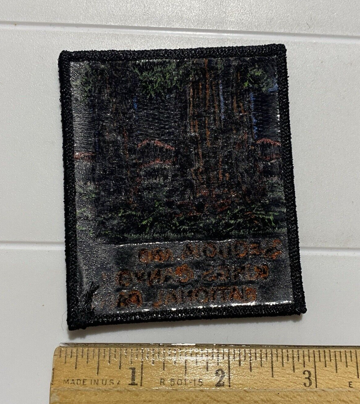 Sequoia and Kings Canyon National Park Giant Redwood Tree Embroidered Patch
