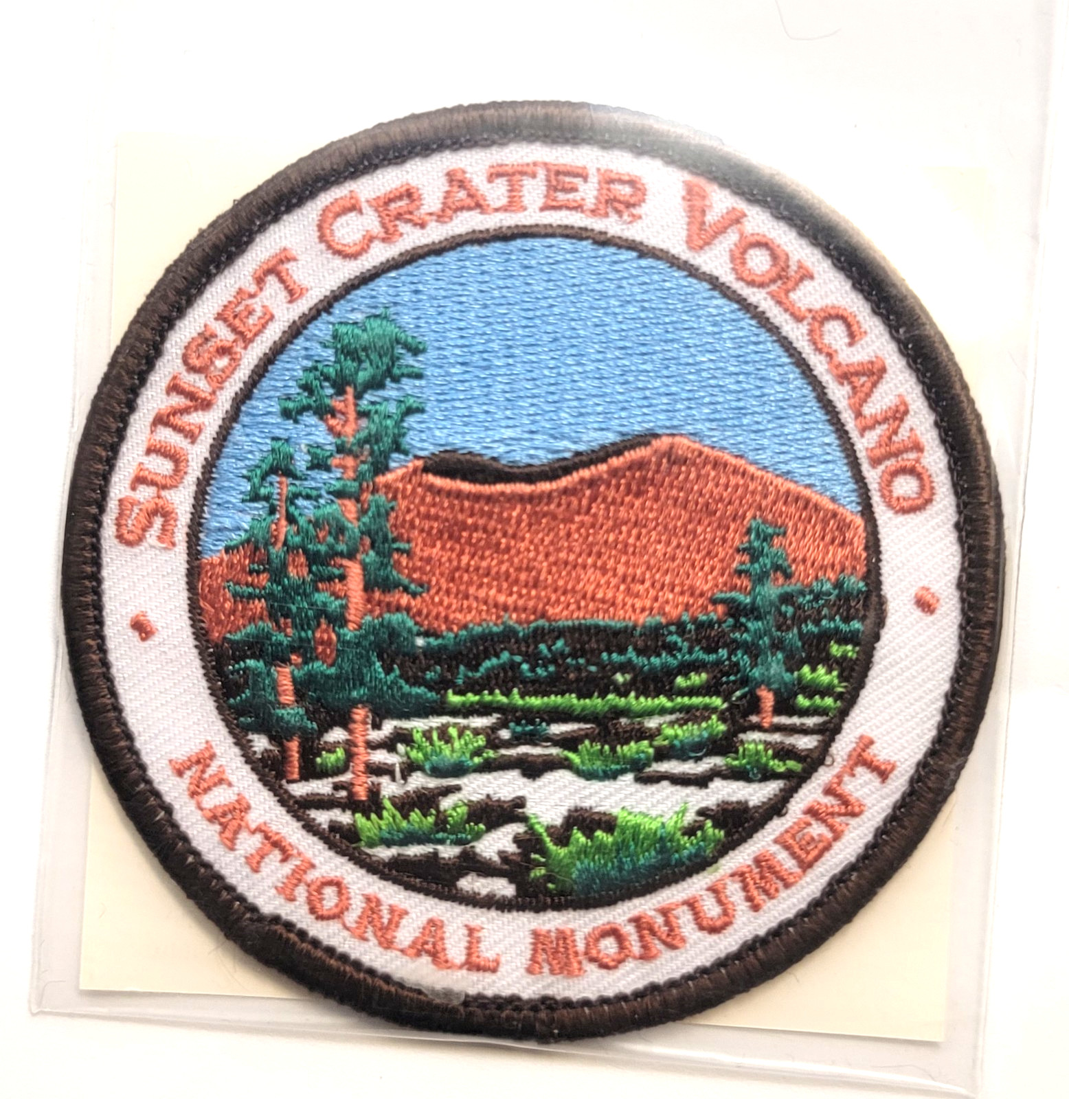 Arizona National Monument Patches Wupatki Sunset Crater Volcano Travel Lot 2 New