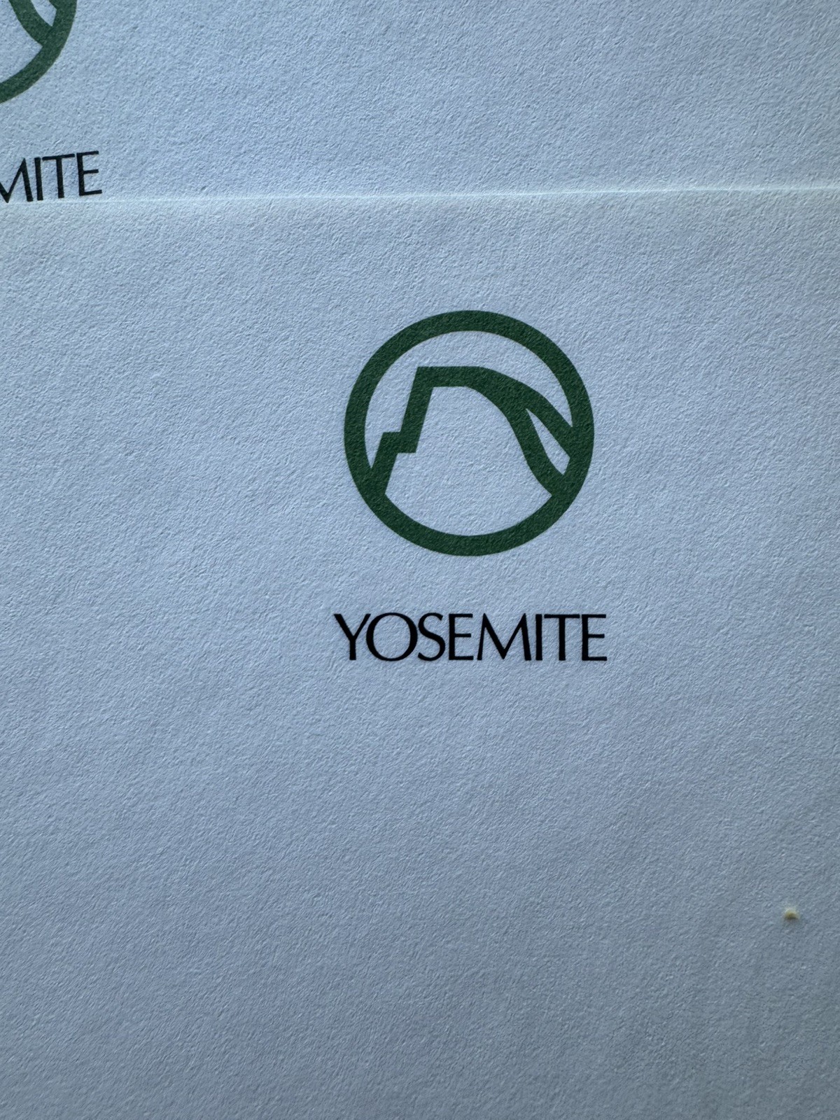 Yosemite Curry Company 1980s Letterhead, 10 blank pages, good condition