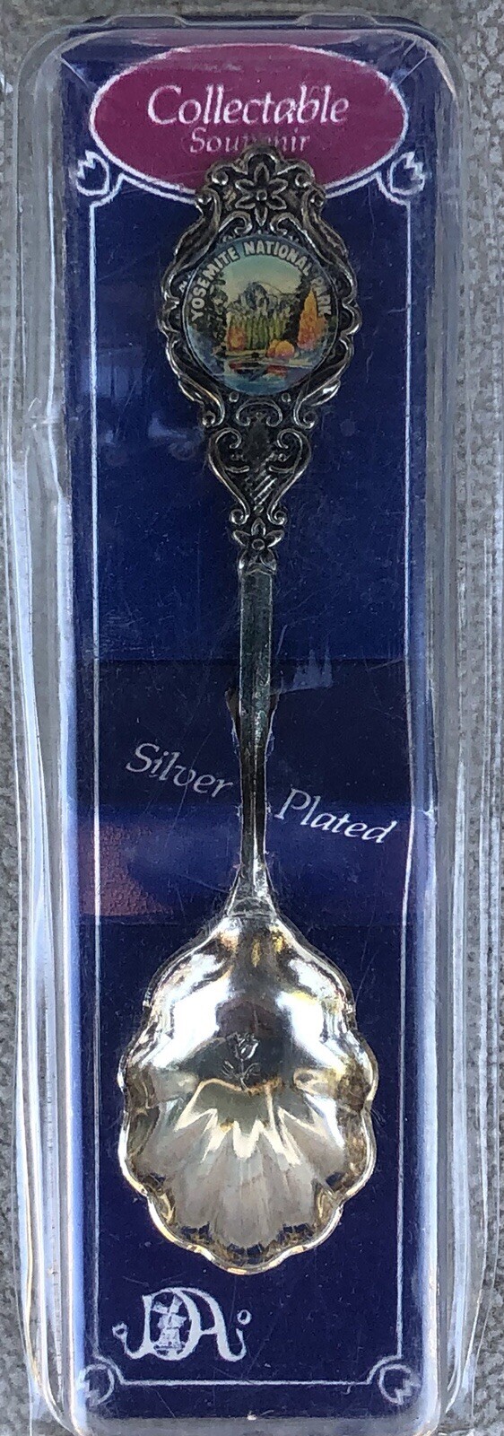 Vintage Yosemite National Park Half Dome Souvenir Spoon In Original Case – New