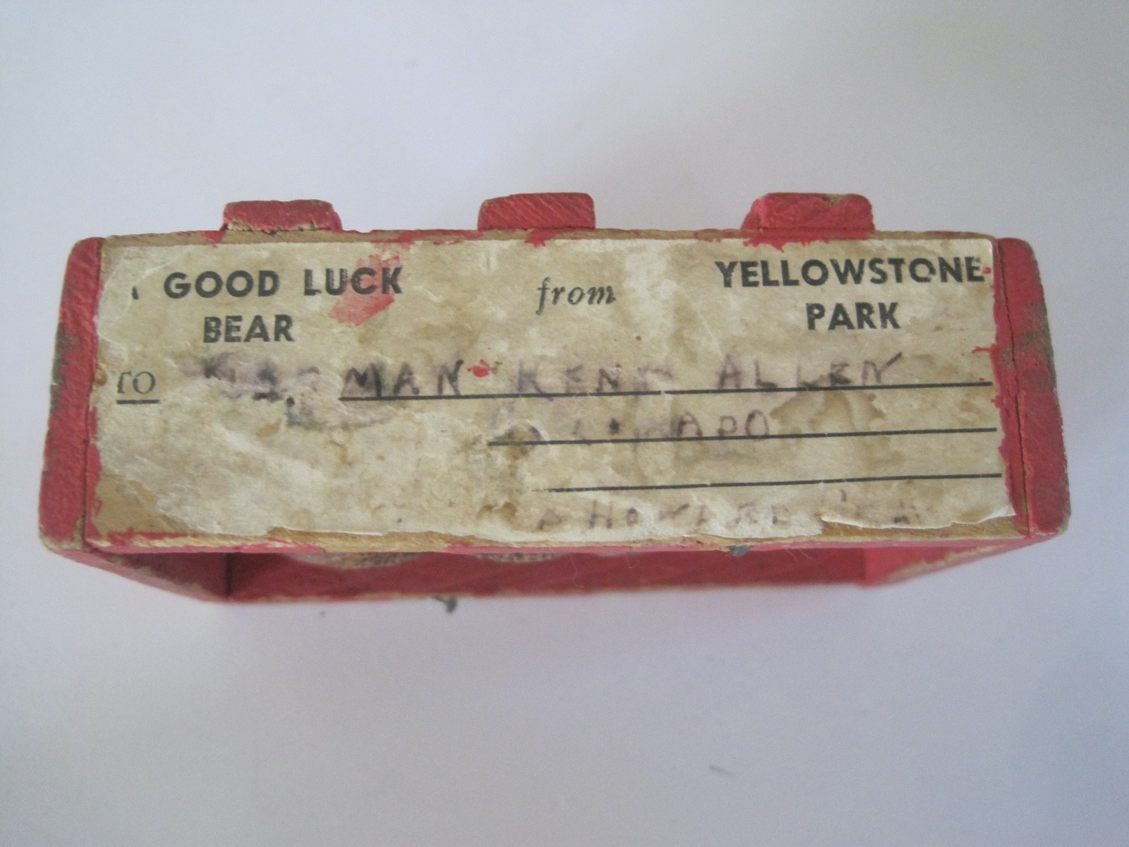 Yellowstone Good Luck Bear