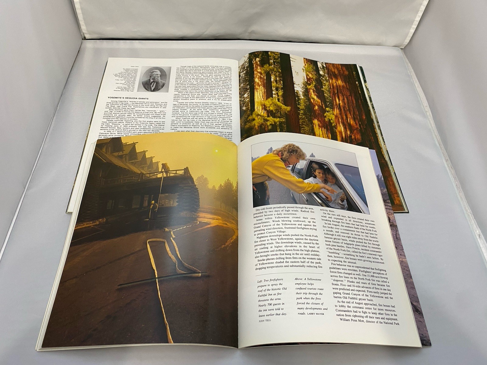 Various Vintage National Park Related Books Yosemite, Yellowstone, Teton