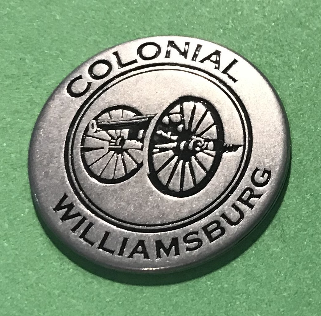 Colonial Williamsburg Armory & Canon Token