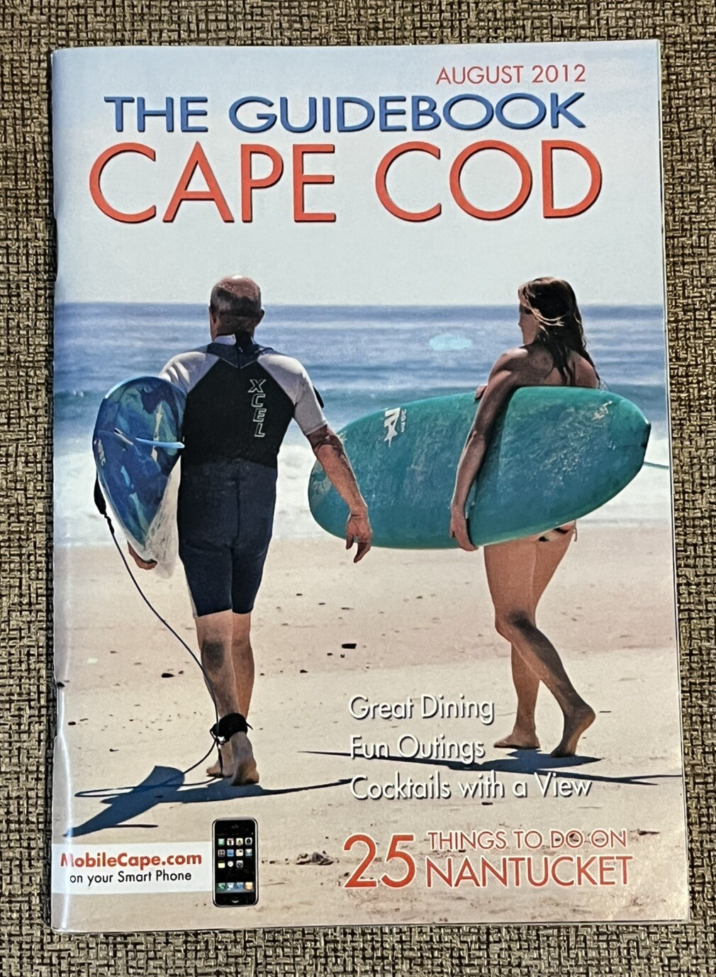 THE GUIDEBOOK CAPE COD 136-PAGE VISITOR’S GUIDE AUGUST 2012