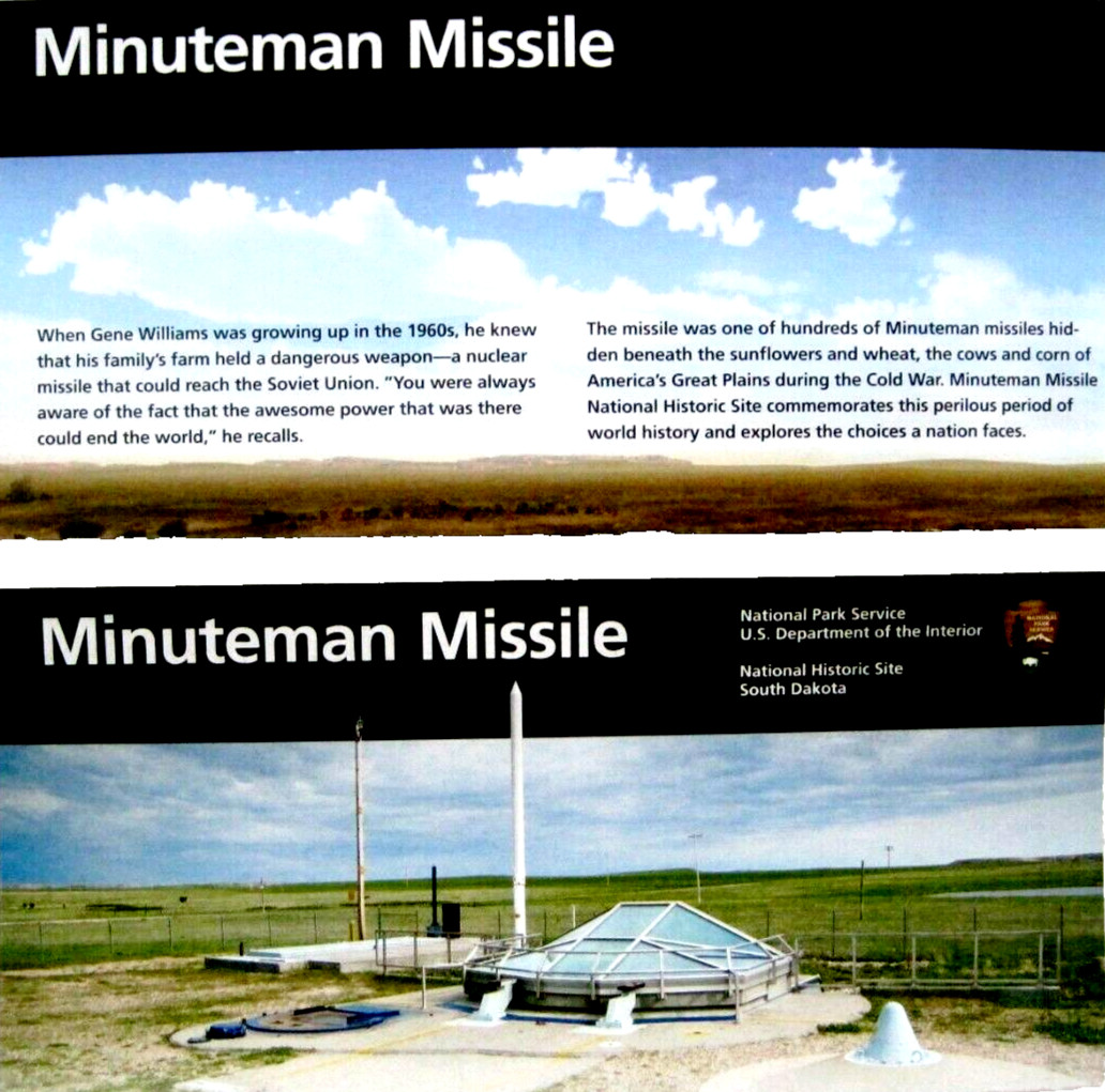 Minuteman Missile Historic Site 2 National Park Service Unigrid Brochures Maps