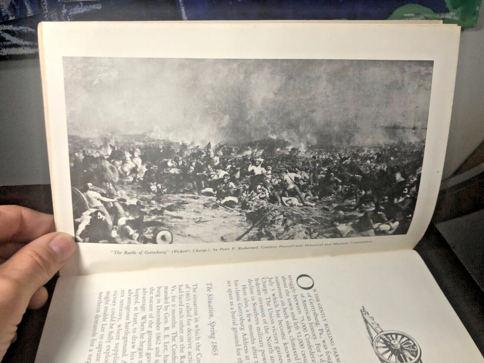 VINTAGE Gettysburg National Military Park Booklet / 1962