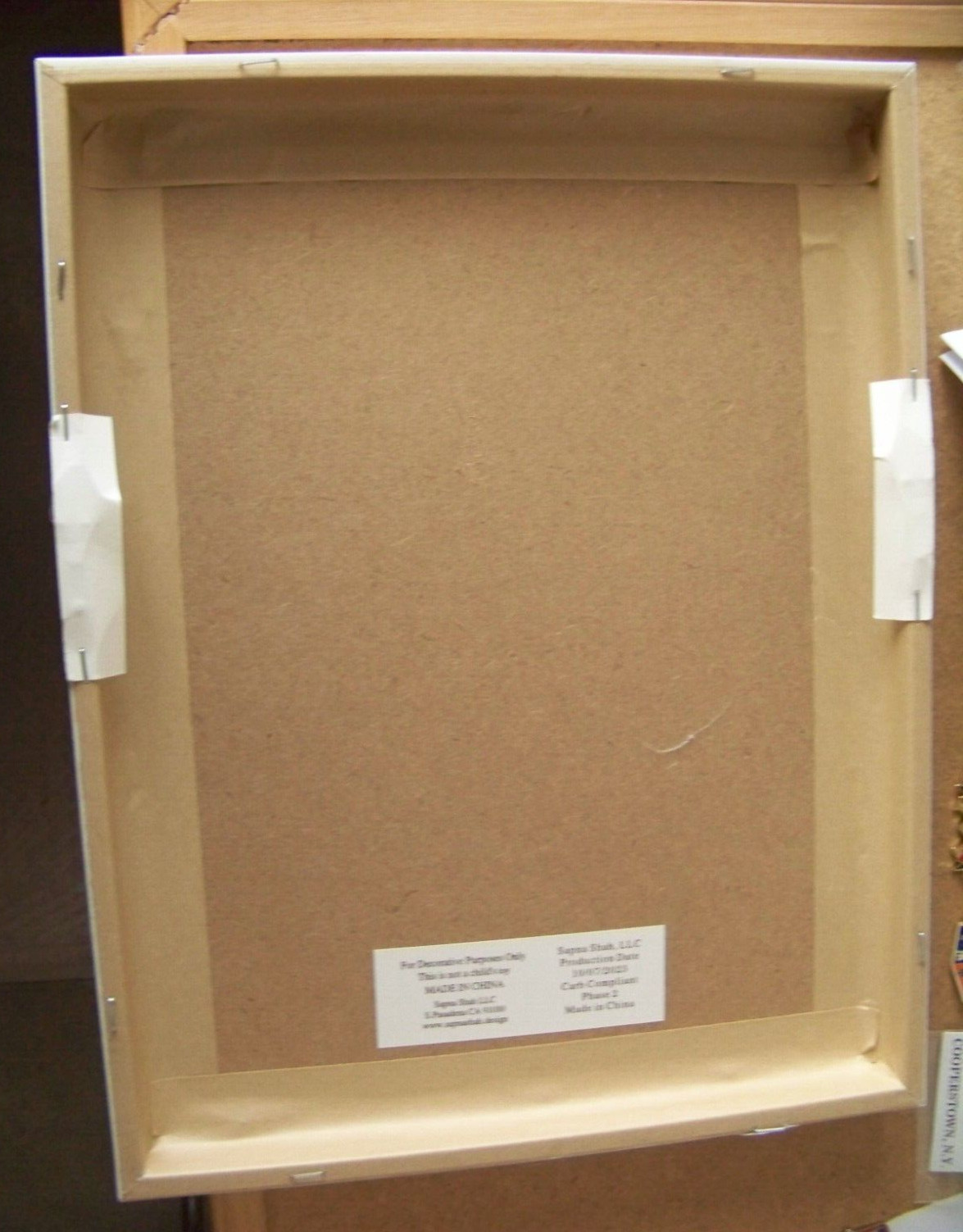 Yosemite NP framed picture canvas material printed wood frame hangers 11″ x 14″