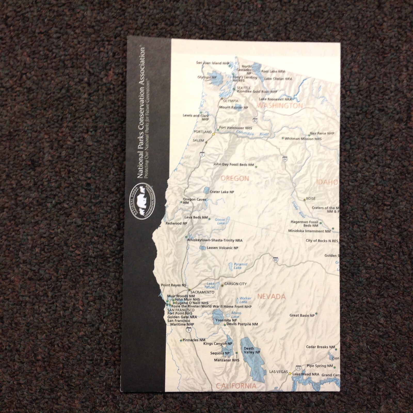 2006 National Parks Conservation Association Celebrate America’s Parks US Map