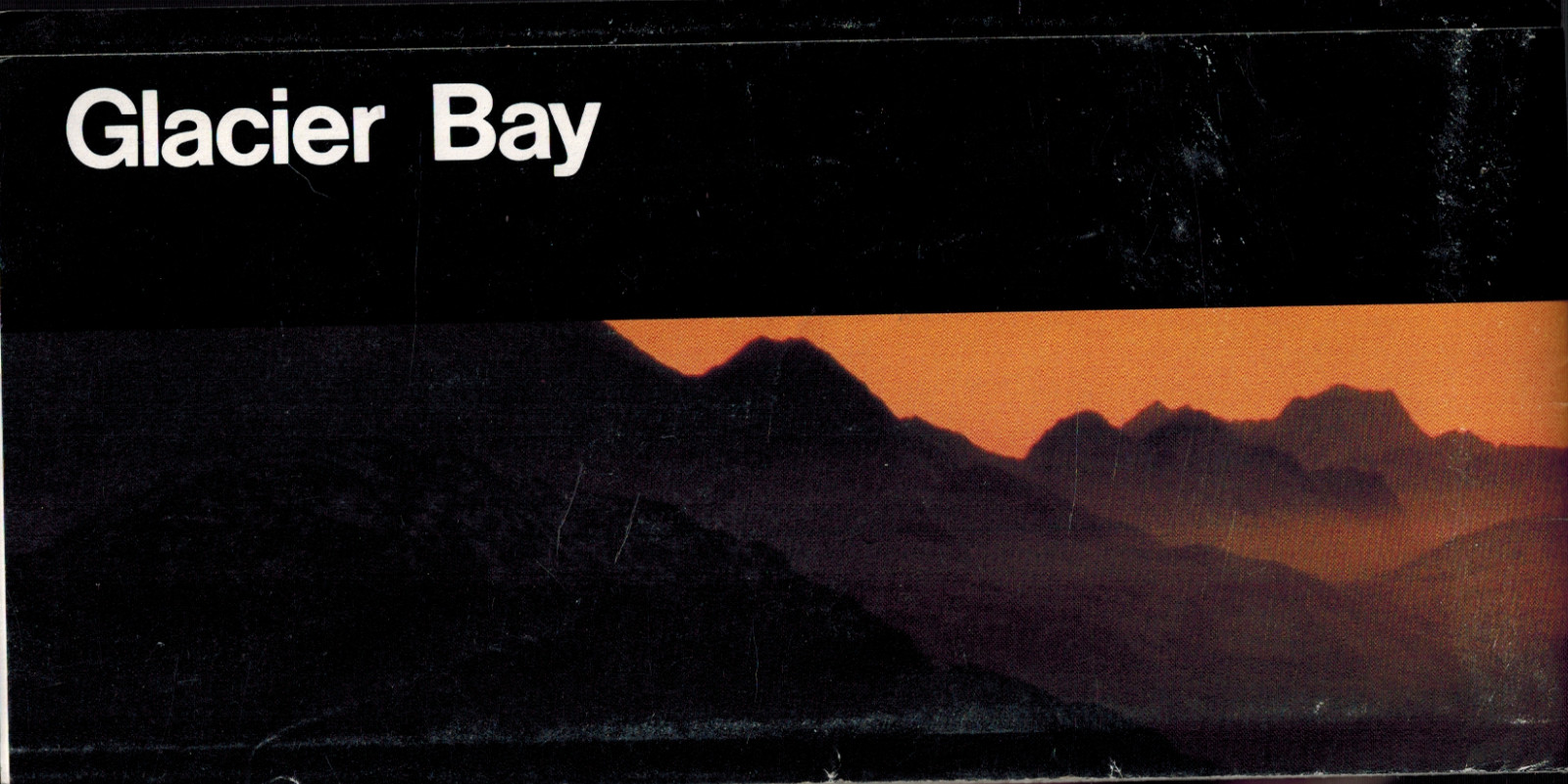 Glacier Bay National Park and Preserve Alaska, NPS US Dept of Interior Brochure