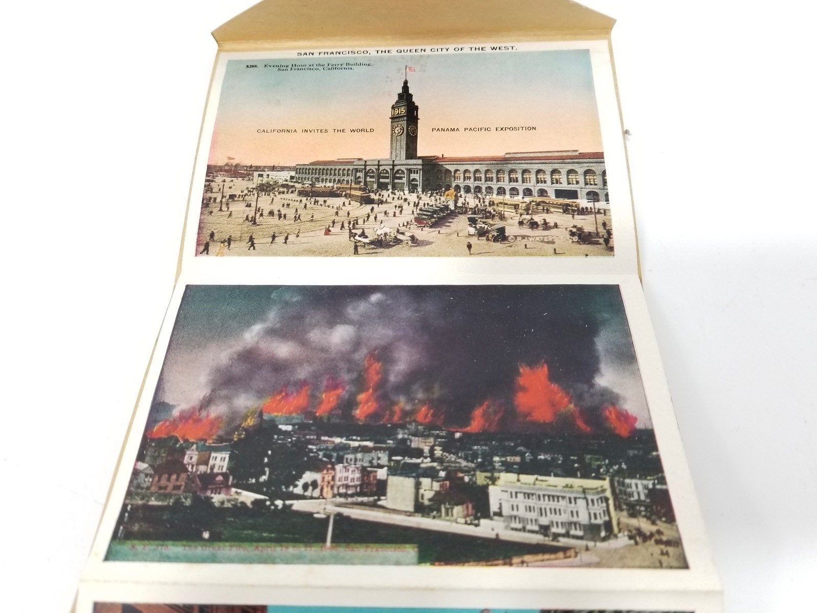 Vintage San Francisco 1900s Post Card Souvenir Folder 1 Cent, Neat Art, Nice