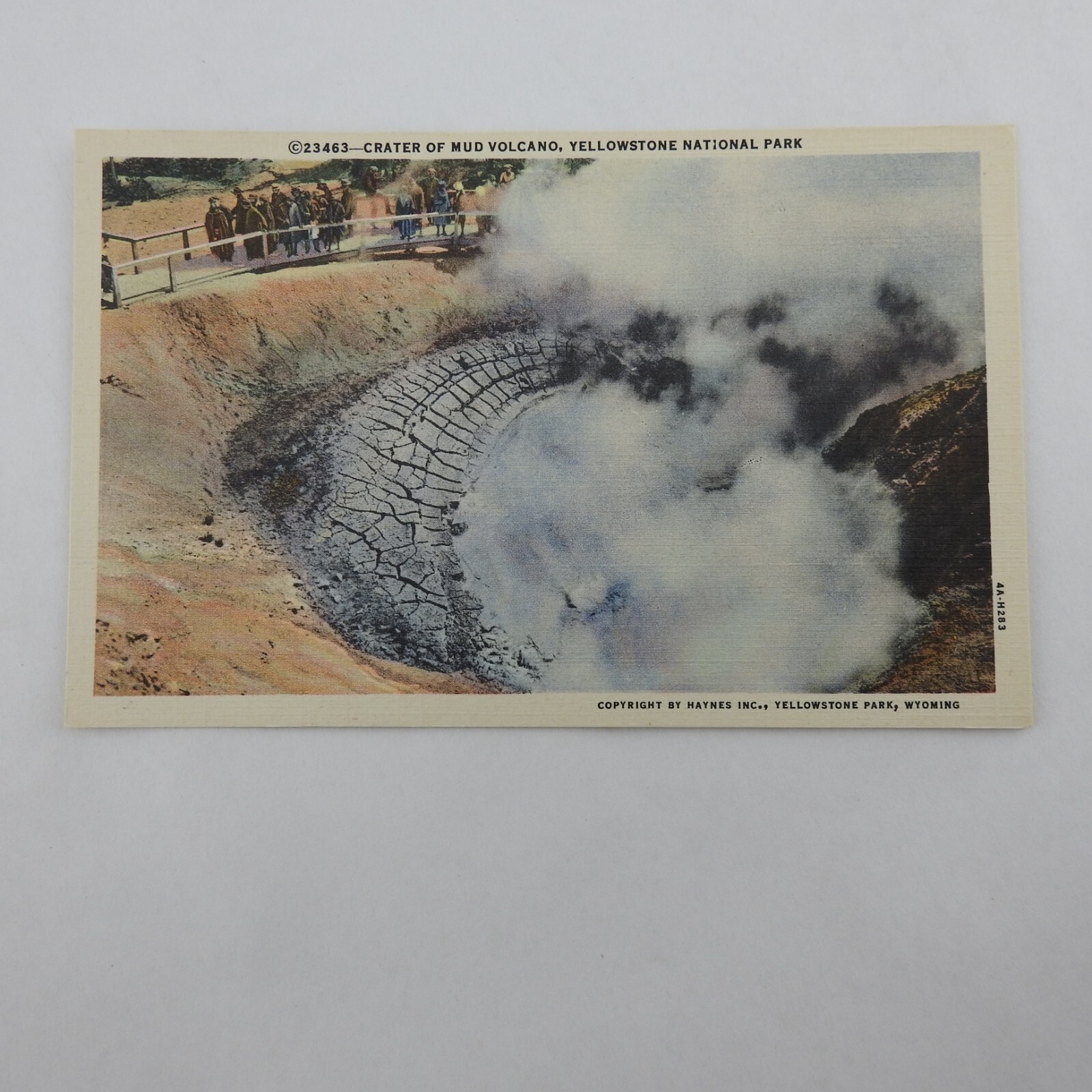 Vintage Yellowstone National Park Ephemera Mixed Lot Papers Postcard View Master