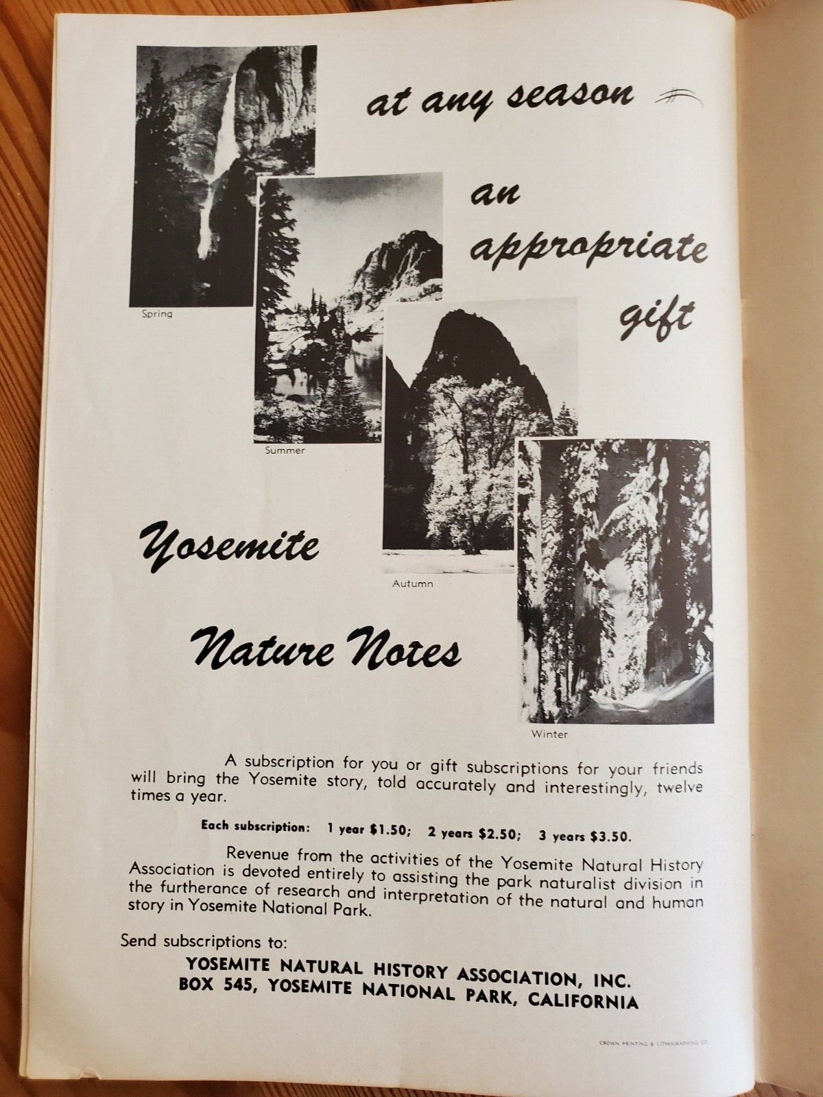 Vintage Guide Mother Lode Country Yosemite CA History 1958