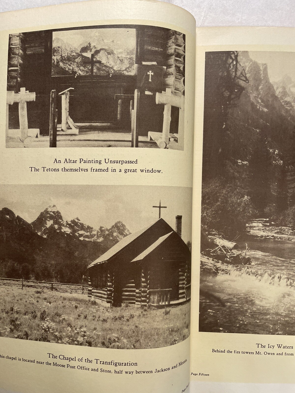 TETONS IN PICTURES Harrison R, Crandall SIGNED Park Photographer Jackson Hole
