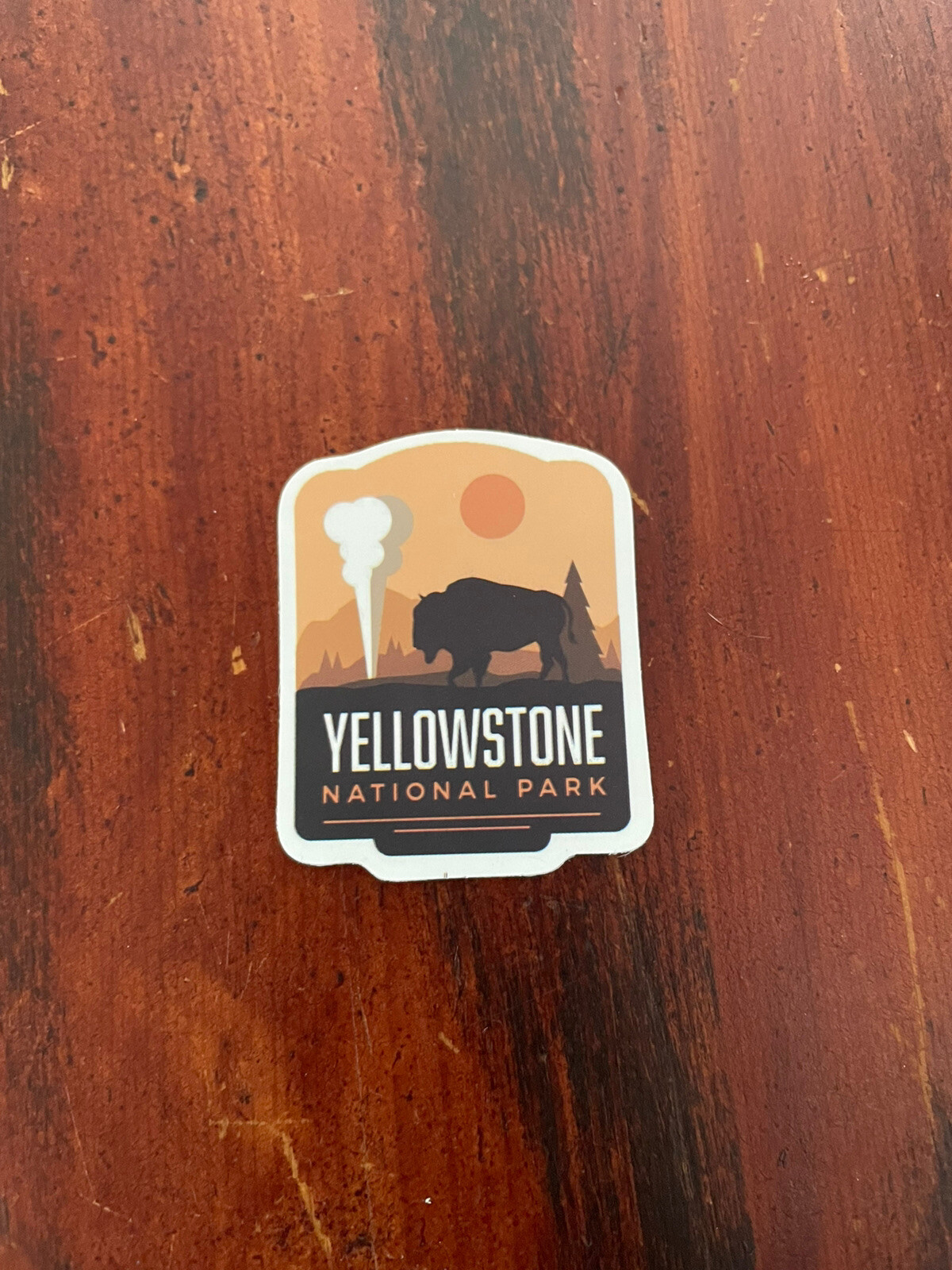 Yellowstone National Park Outdoor Wilderness Sticker Decal