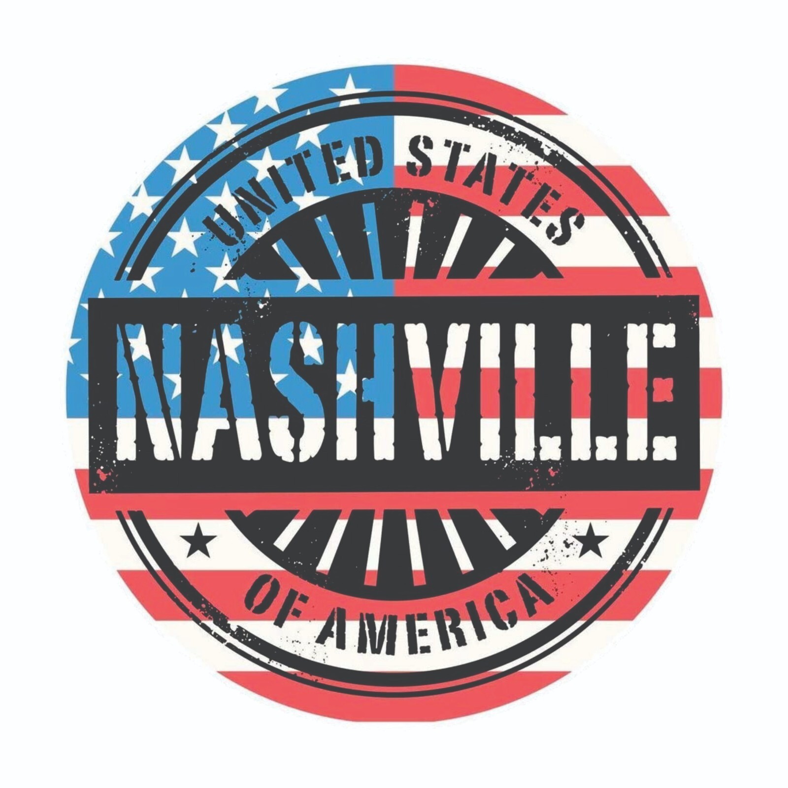 Nashville Tennessee Sticker Decal Bumper Sticker