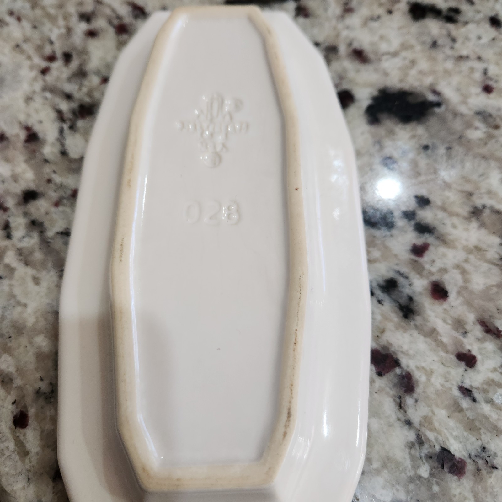 1900’s Antique Wawona Hotel Porcelain Butter Dish. RARE!