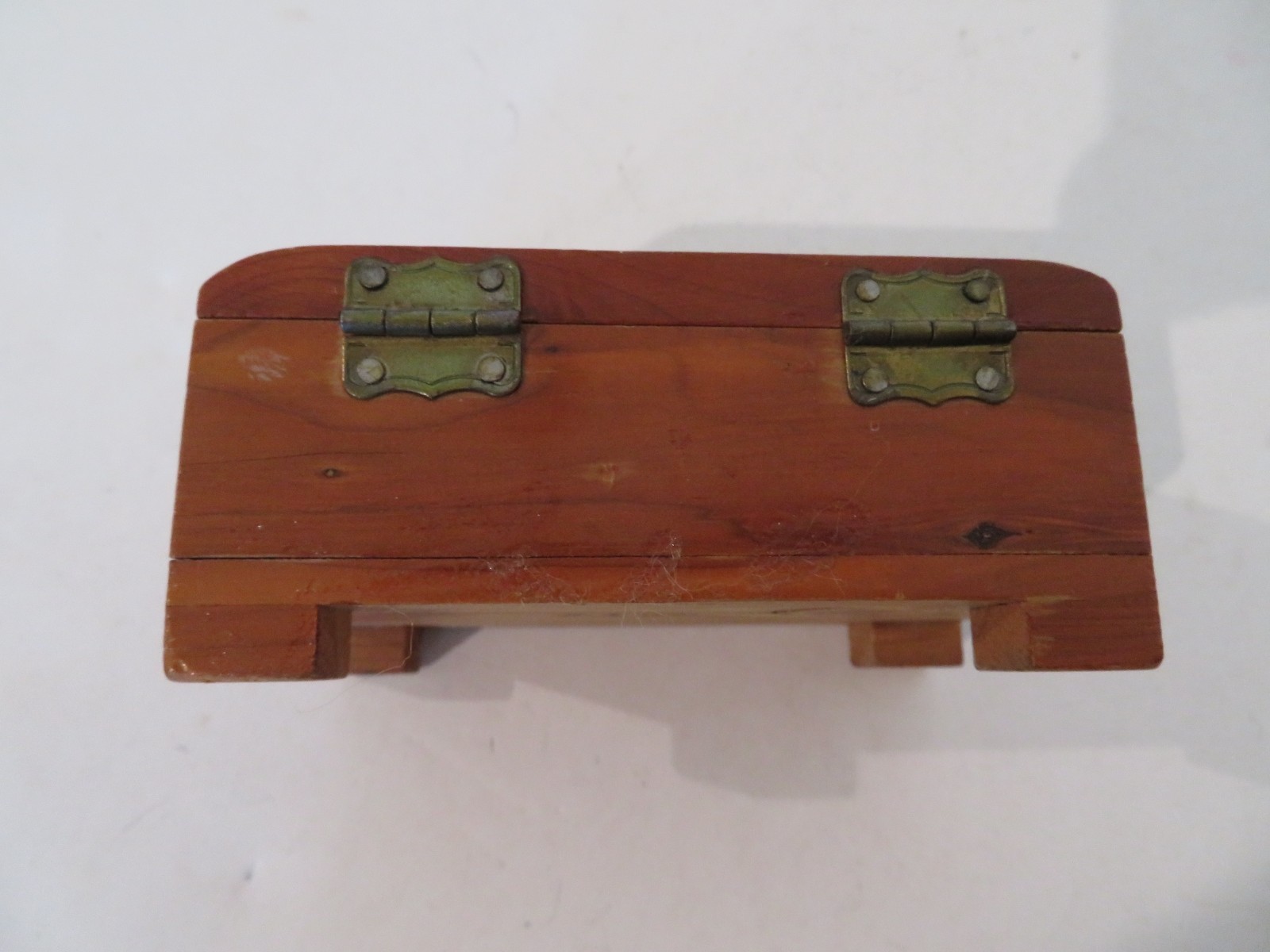 Vintage Lassen National Park Souvenir Cedar Mini Box – Cal. is Pre 1963 –