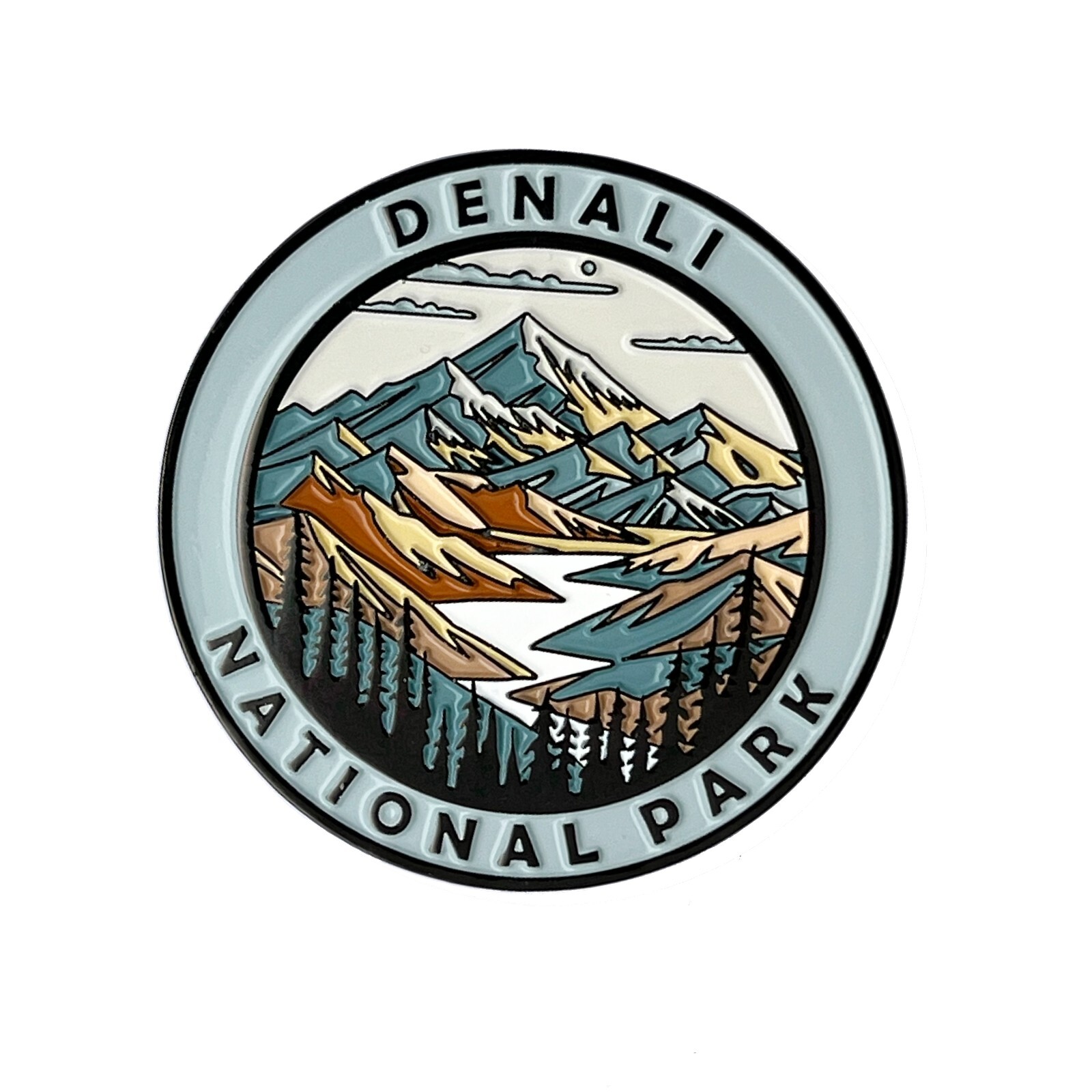 Denali National Park 3D Collectible Magnet Travel Gifts Collectible Souvenir