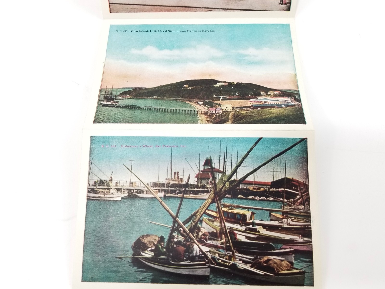Vintage San Francisco 1900s Post Card Souvenir Folder 1 Cent, Neat Art, Nice