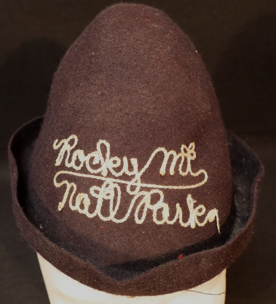 1920s / 1930s Rocky Mountain National Park CO Bavarian Tyrolean Alpine Hat / Cap