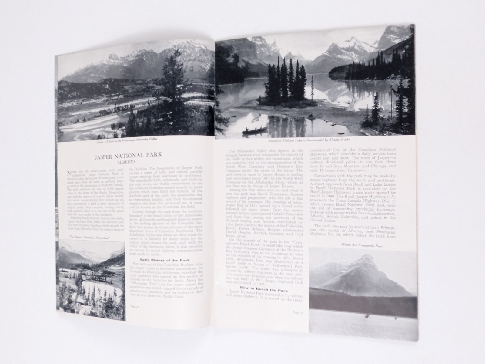 C1940-50s – Canadas Mountain Playgrounds National Parks Guide – B14